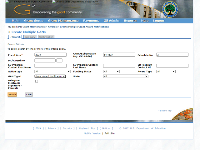 Screen image of this step