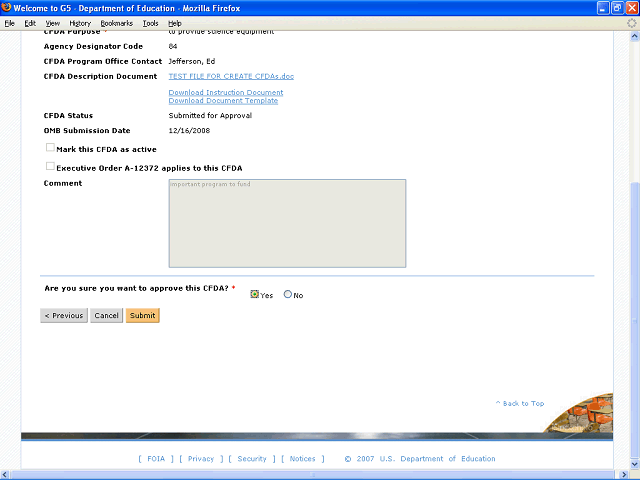Screen image of this step