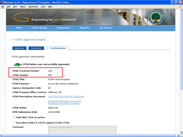 Screen image of this step