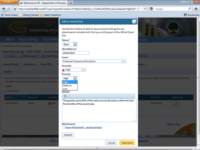 Screen image of this step