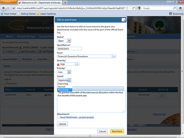 Screen image of this step