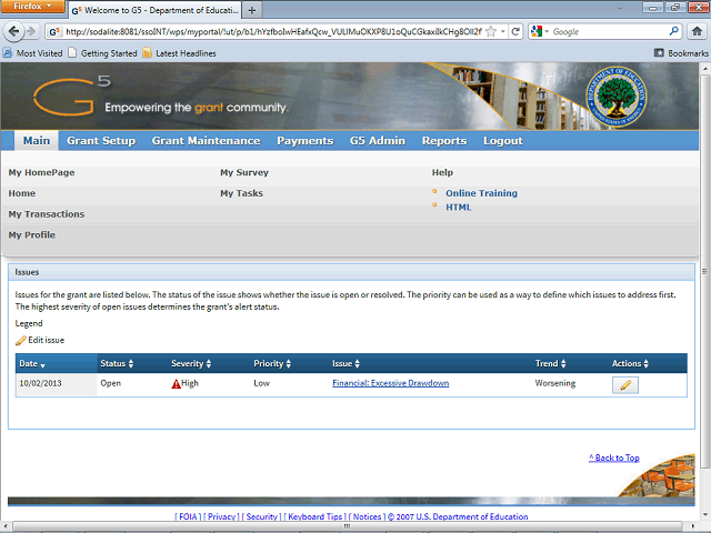 Screen image of this step