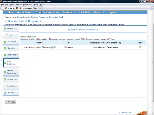 Screen image of this step