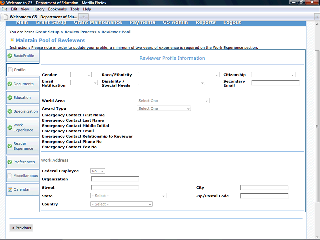 Screen image of this step