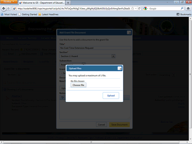 Screen image of this step