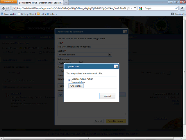 Screen image of this step