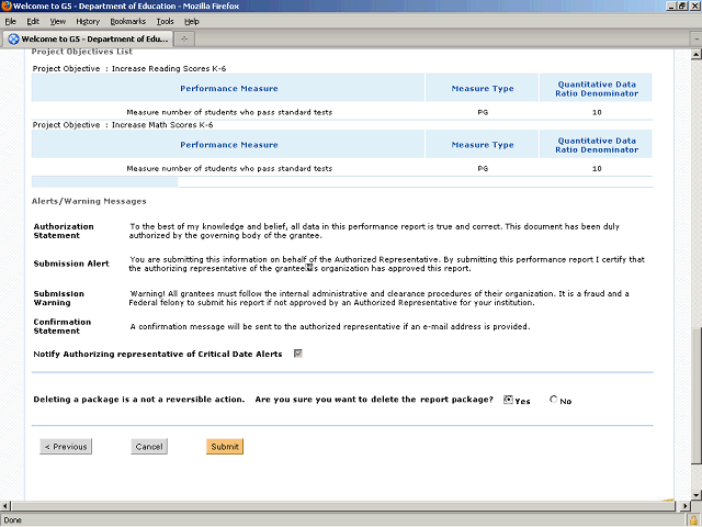 Screen image of this step