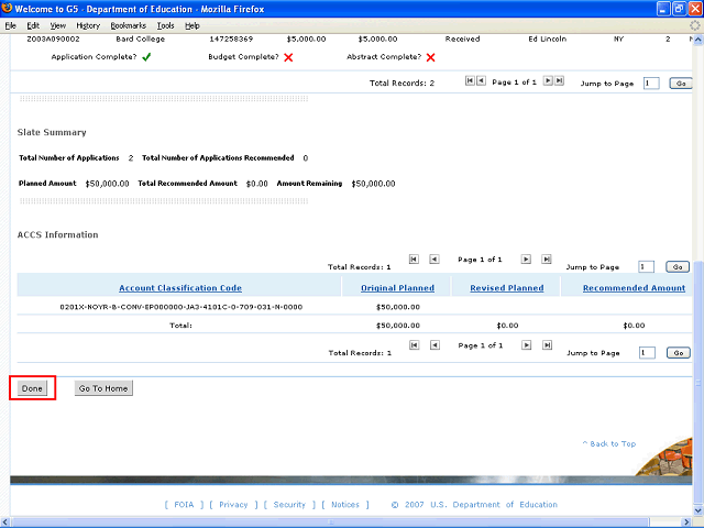 Screen image of this step