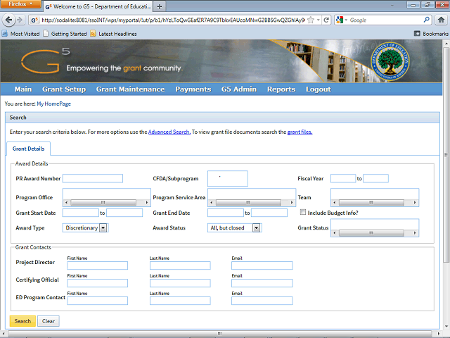 Screen image of this step