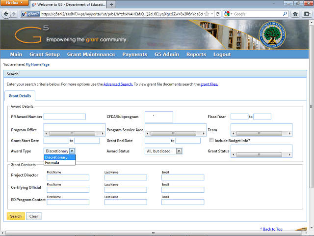 Screen image of this step