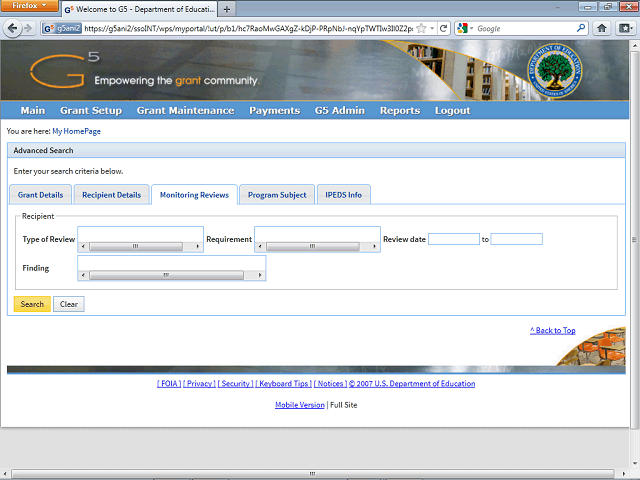 Screen image of this step