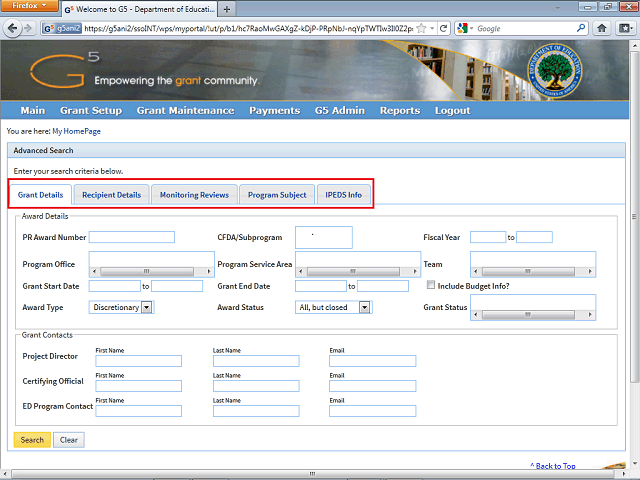 Screen image of this step