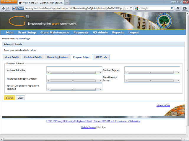 Screen image of this step