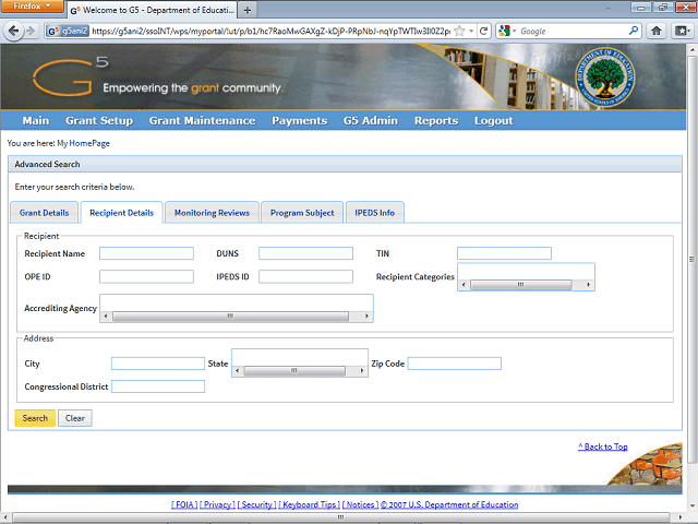 Screen image of this step