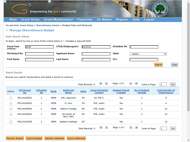 Screen image of this step