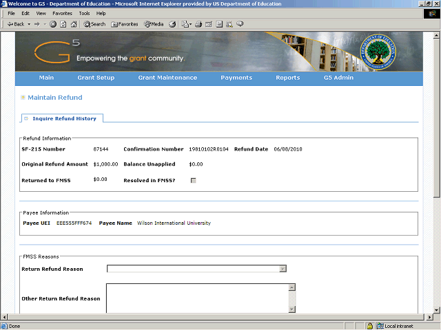 Screen image of this step