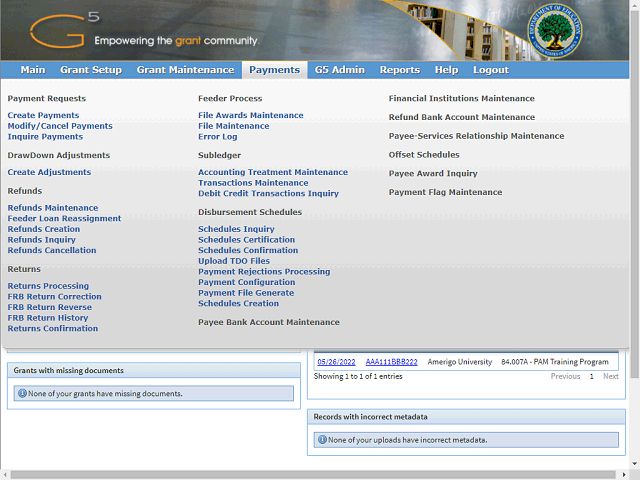 Screen image of this step