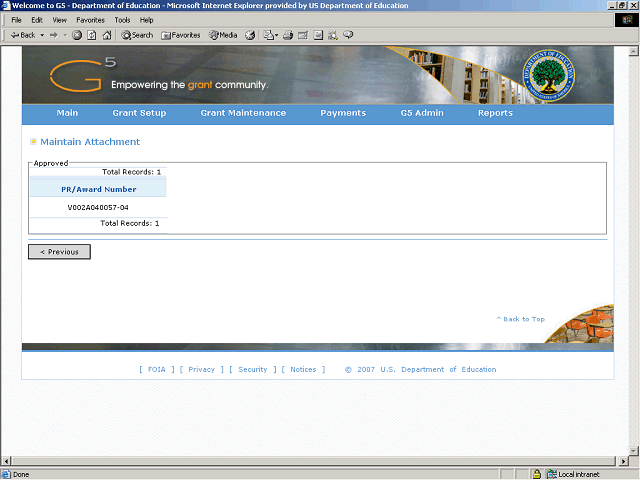 Screen image of this step