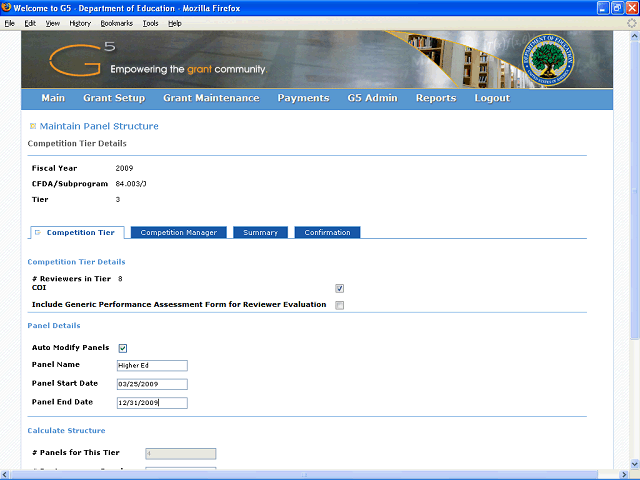 Screen image of this step