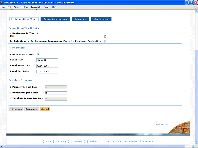 Screen image of this step