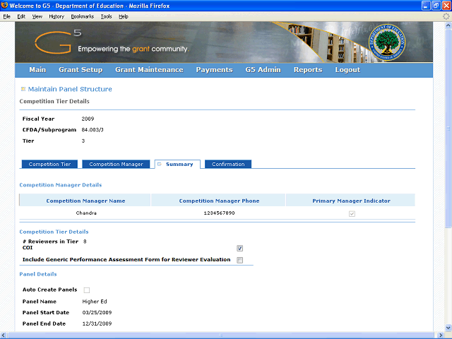 Screen image of this step