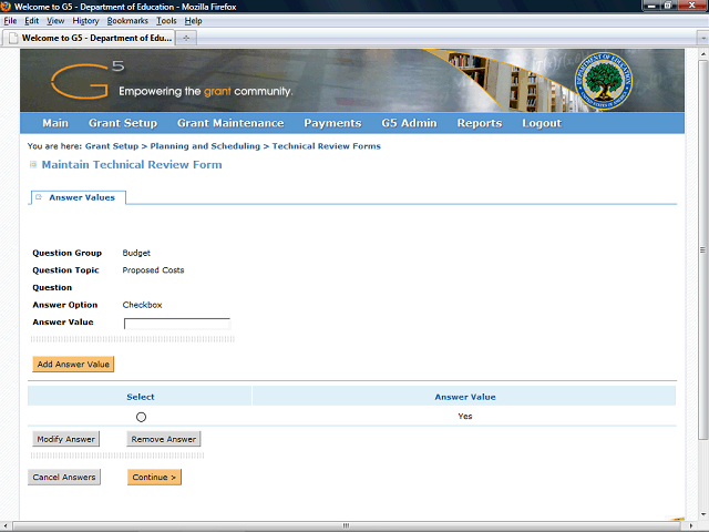 Screen image of this step