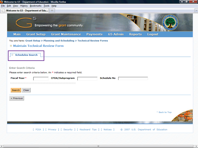 Screen image of this step