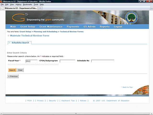 Screen image of this step
