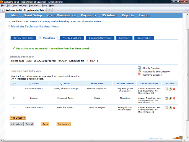 Screen image of this step