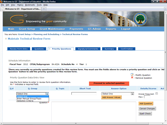 Screen image of this step