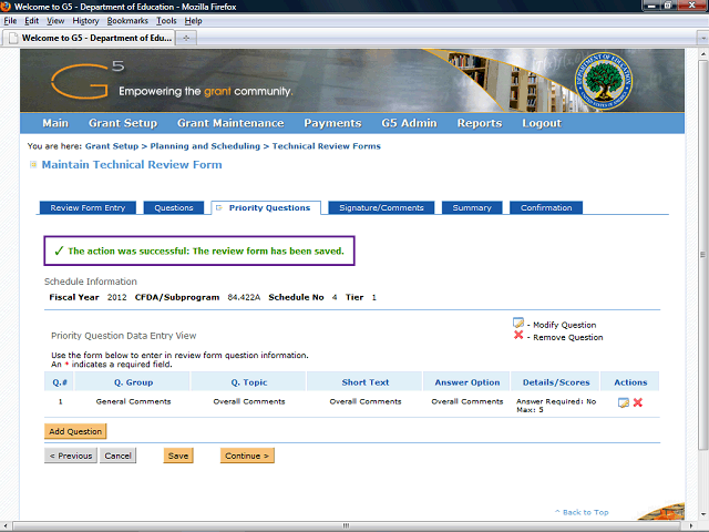 Screen image of this step