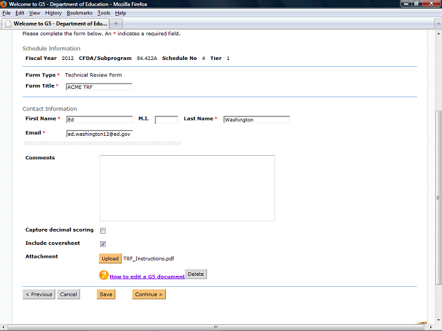 Screen image of this step