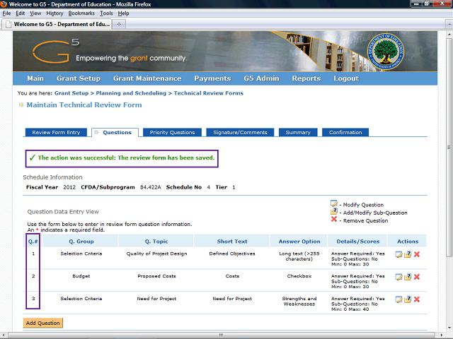 Screen image of this step