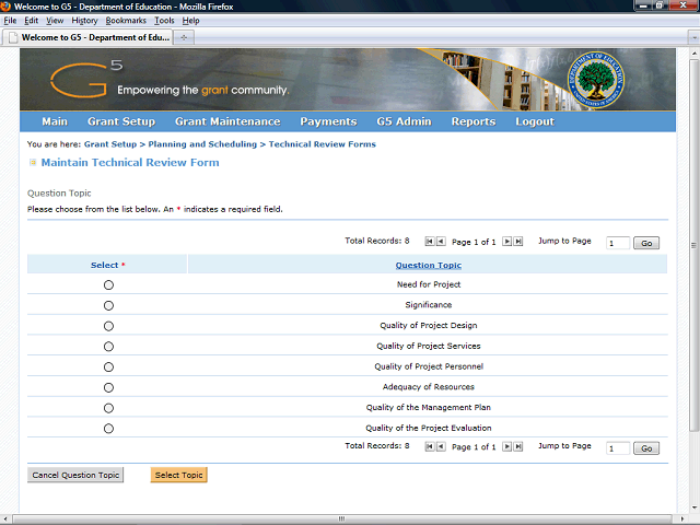 Screen image of this step