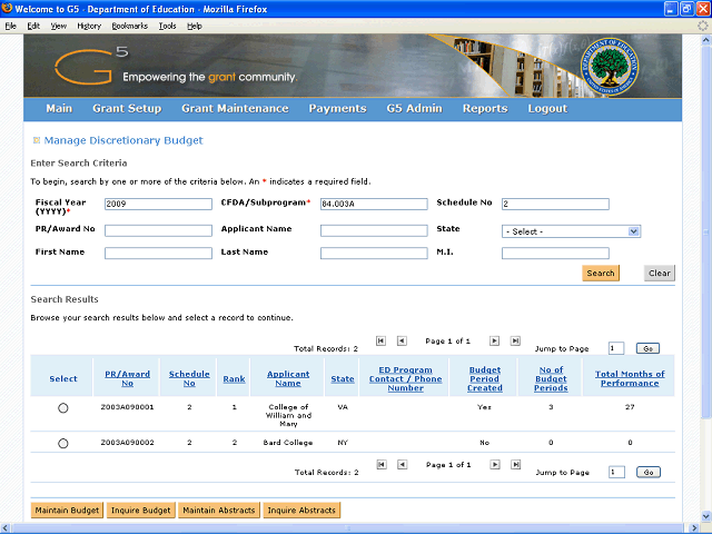 Screen image of this step